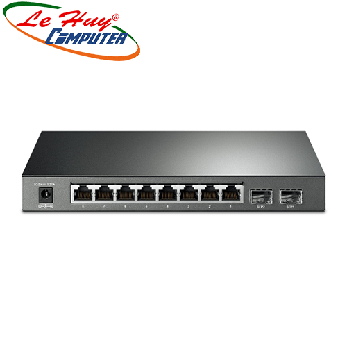 Bộ chia mạng switch tp-link tl-sg2210p 8 cổng poe+ và 2 khe sfp