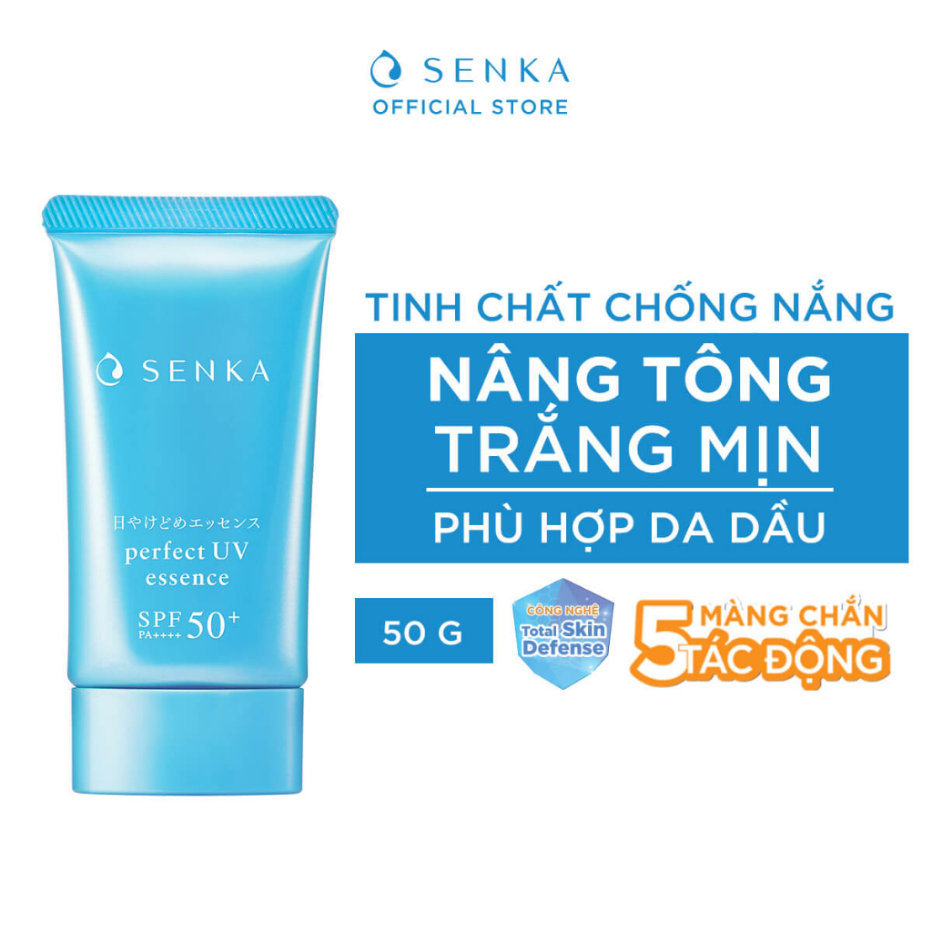 Kem Chống Nắng Dạng Essence Senka Nhật 50g