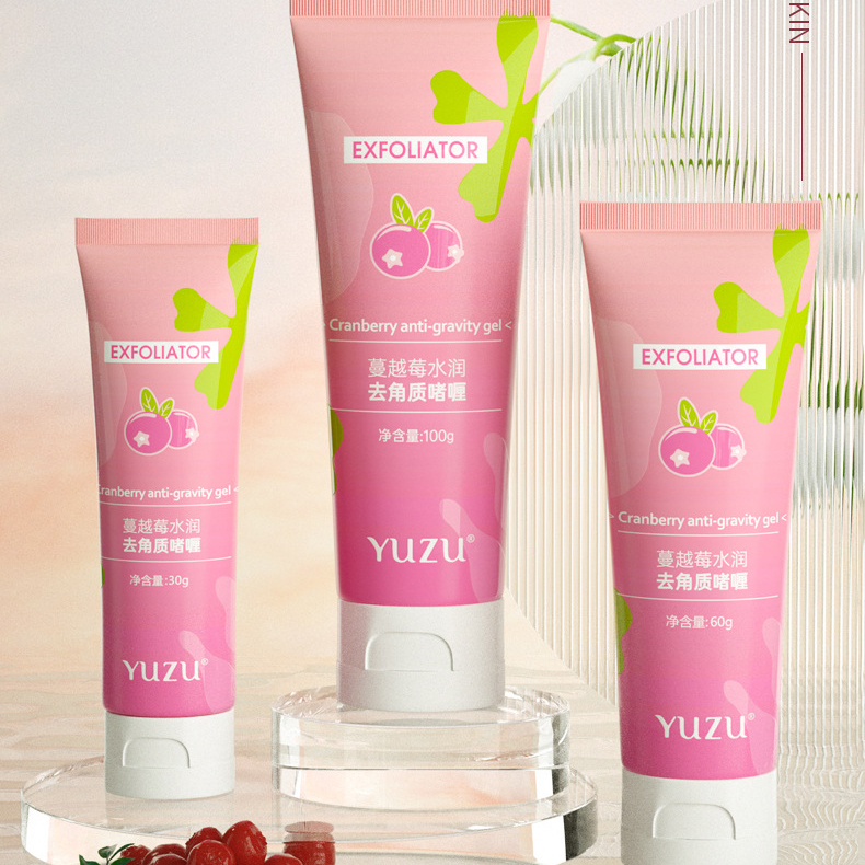 Gel tẩy tế bào chết nam việt quất 100g Gel tẩy tế bào chết Facial Deep Pore Tẩy tế bào chết