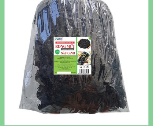 500g/100g rong biển nấu canh - rong mứt nấu canh & làm cháy tỏi - mứt biển