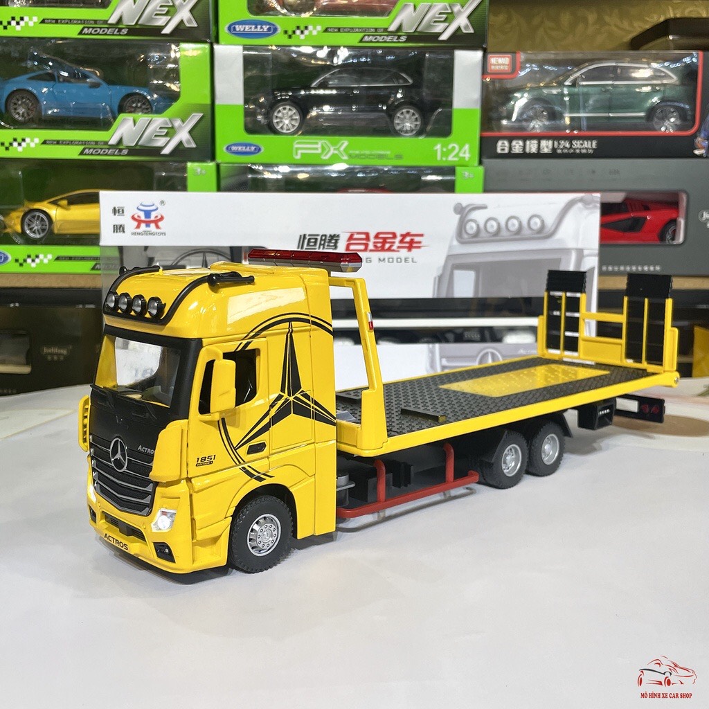 Mô hình xe cứu hộ đầu kéo Mercedes-Benz Actros tỉ lệ 1:24