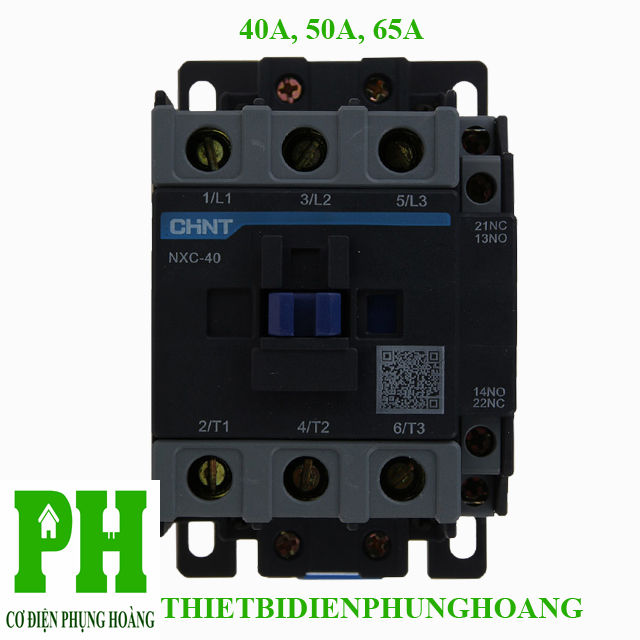 Contactor Khởi Động Từ 40A-50A-65A - 3 Pha loại NXC CHINT [CHÍNH HÃNG] [GIAO NHANH]