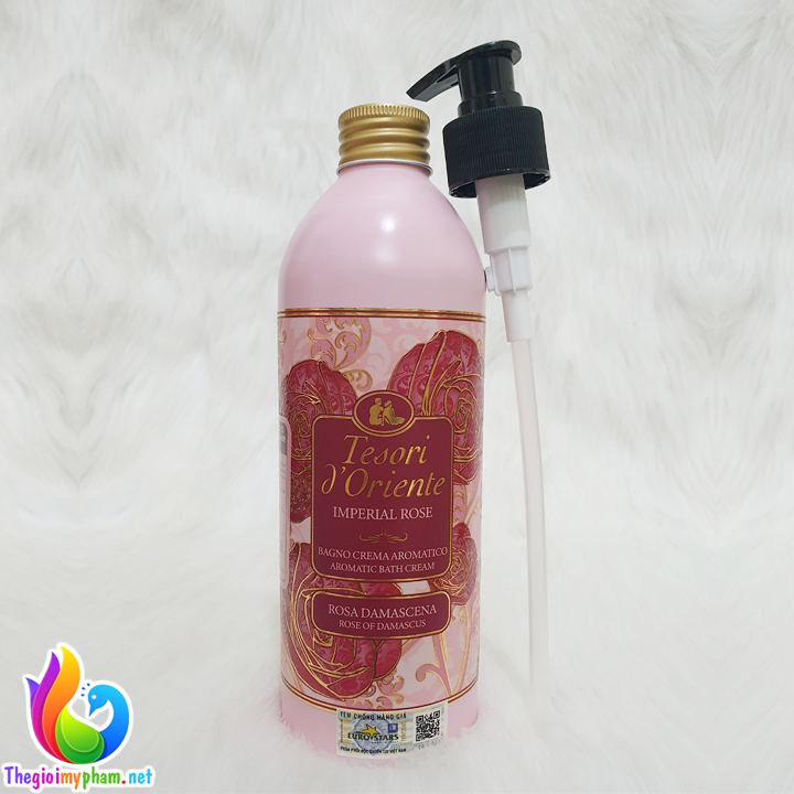 Sữa Tắm Hương Tesori D'oriente Hoa Hồng Damacus 500ml