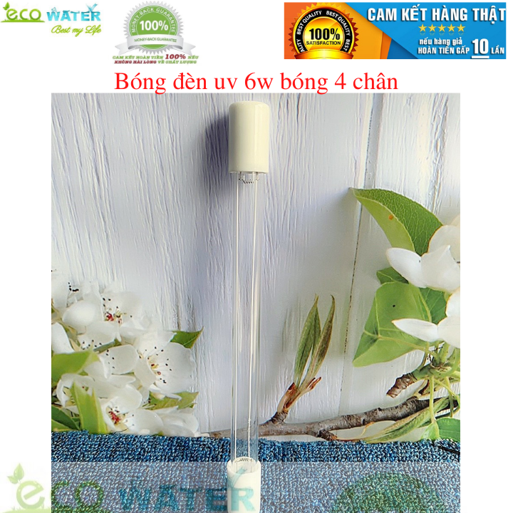 Bóng đèn uv máy lọc nước 6w – dài 215mm- 4 chấu