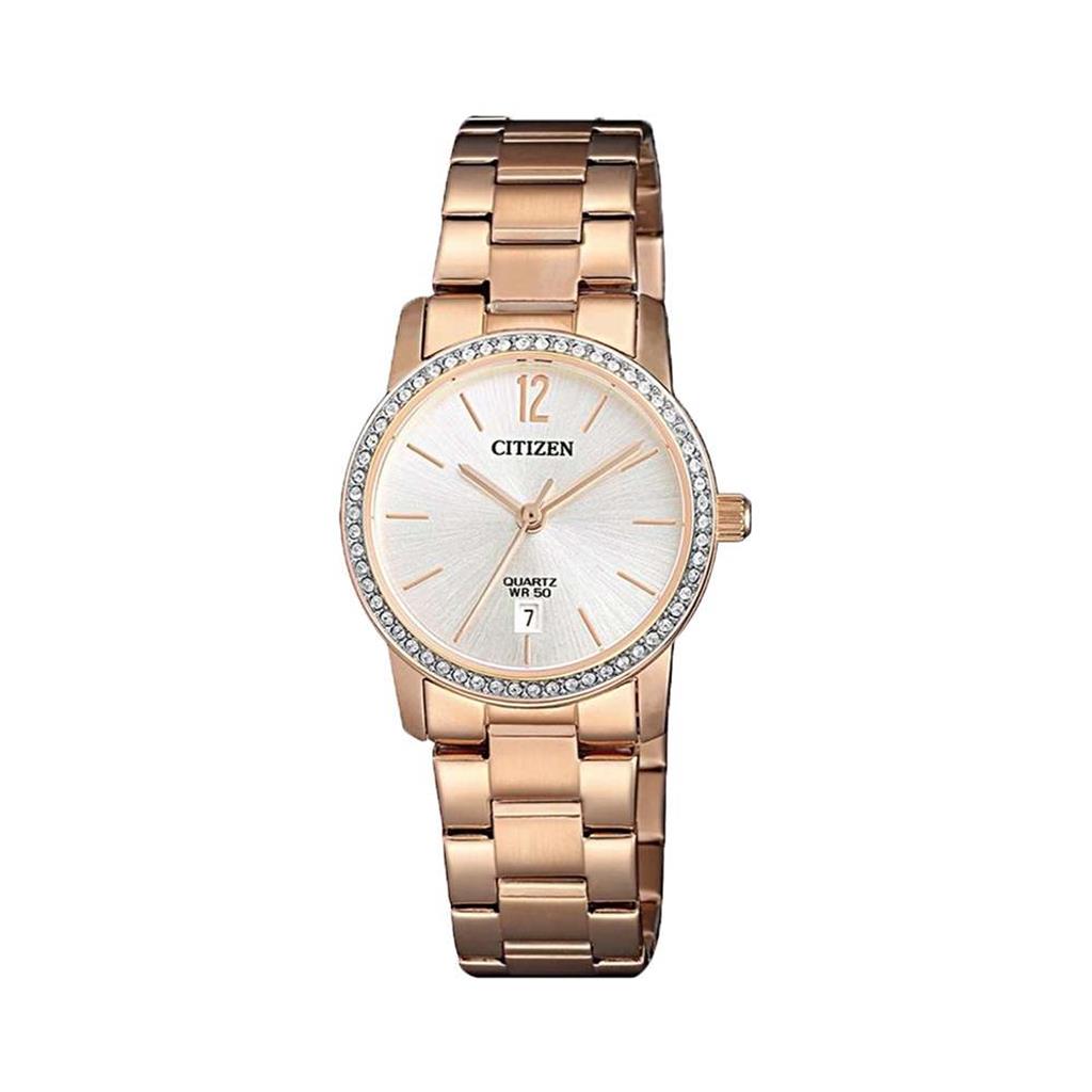Đồng hồ nữ citizen quartz eu6039-86a chính hãng