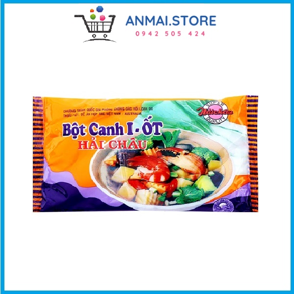 Combo 10 gói bột canh iot hải châu 190g/1 gói