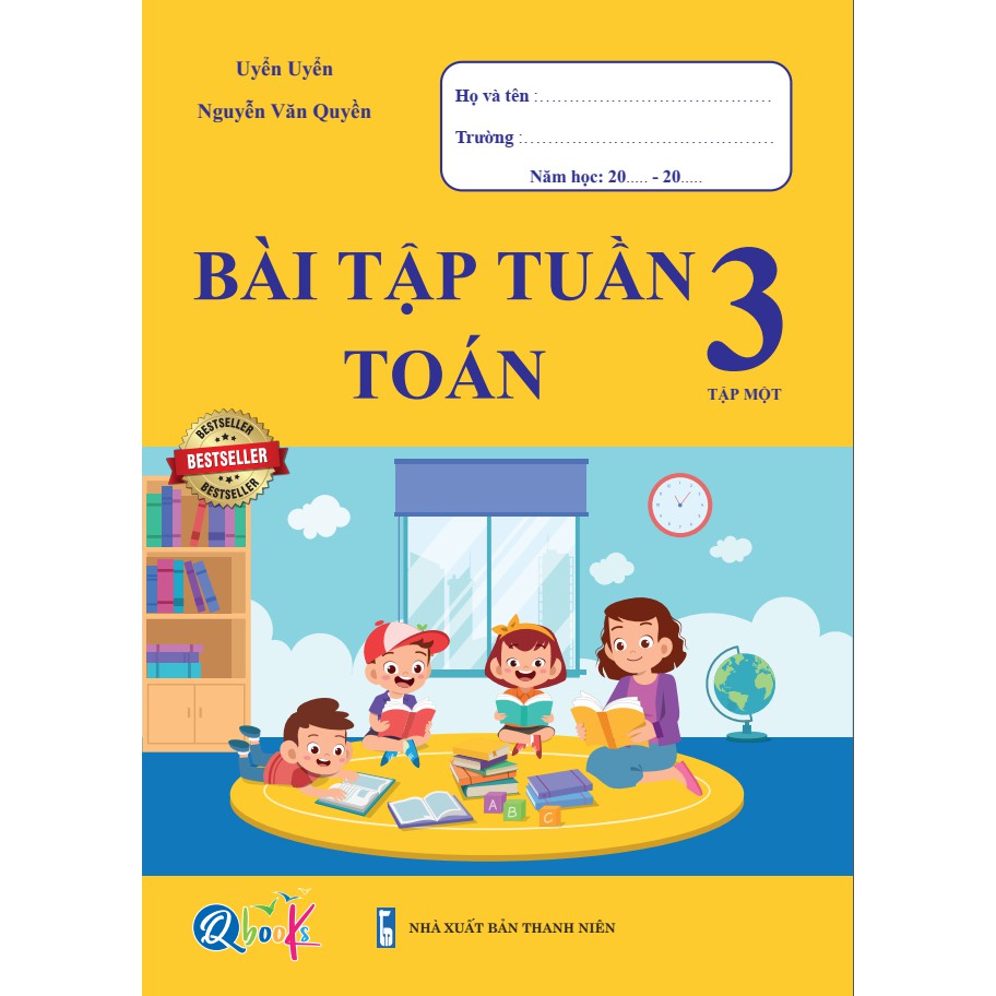 Sách - bài tập tuần toán 3 - tập 1
