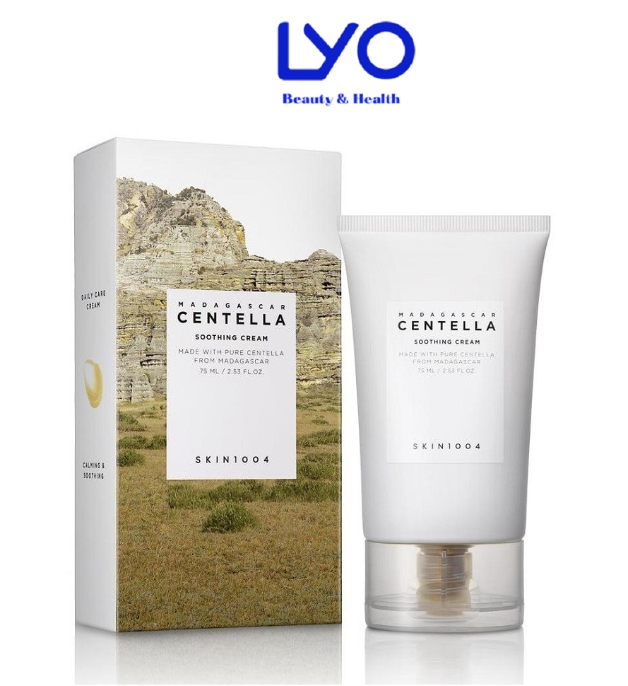 Kem dưỡng Rau Má Skin1004 Madagascar Centella Soothing Cream 75ml - Lyo Shop