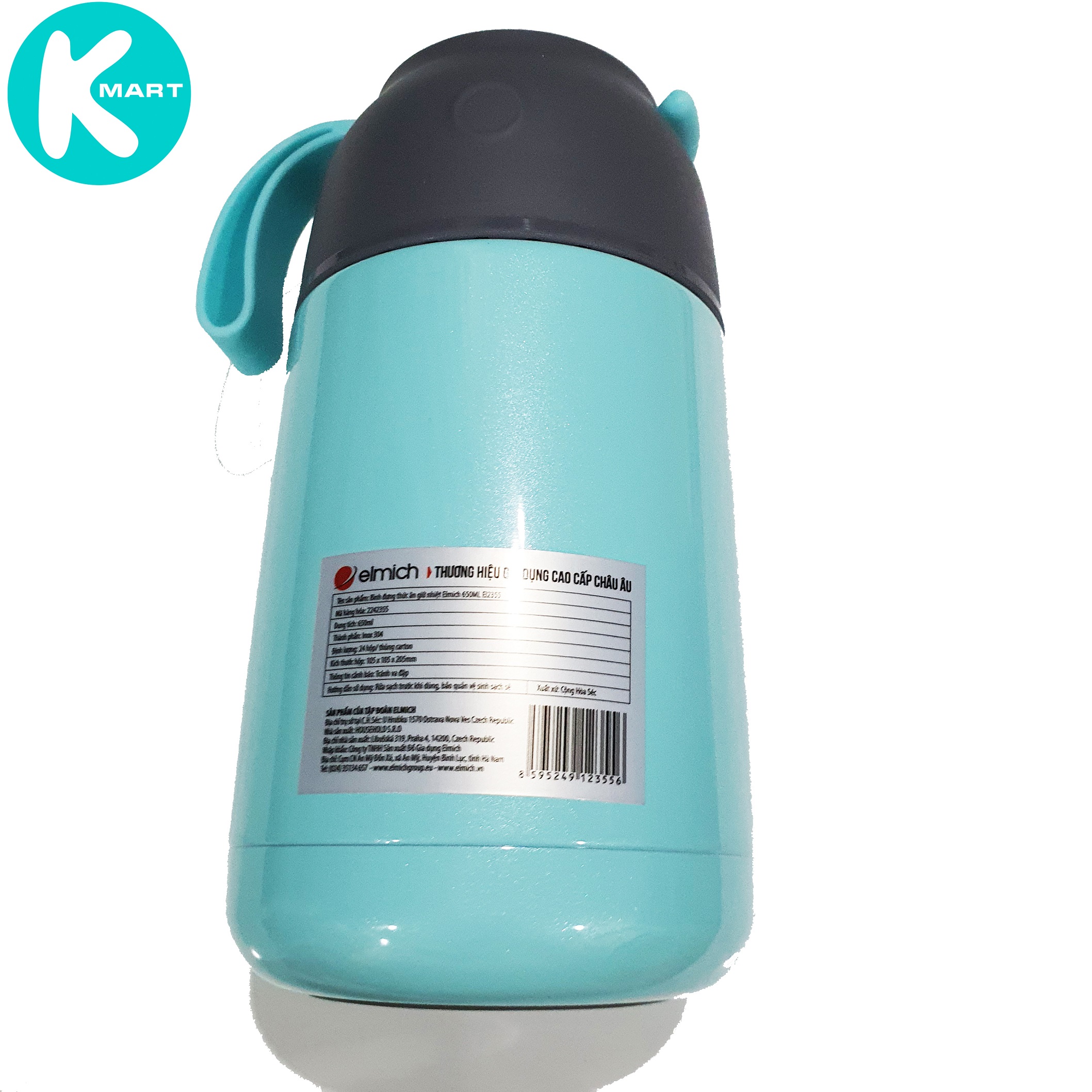 Bình súp giữ nhiệt Elmich 650ml - Hàng Chính Hãng