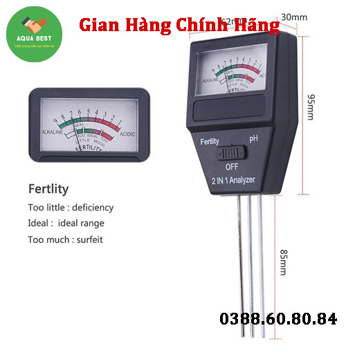 Máy đo PH và độ dinh dưỡng của đất
