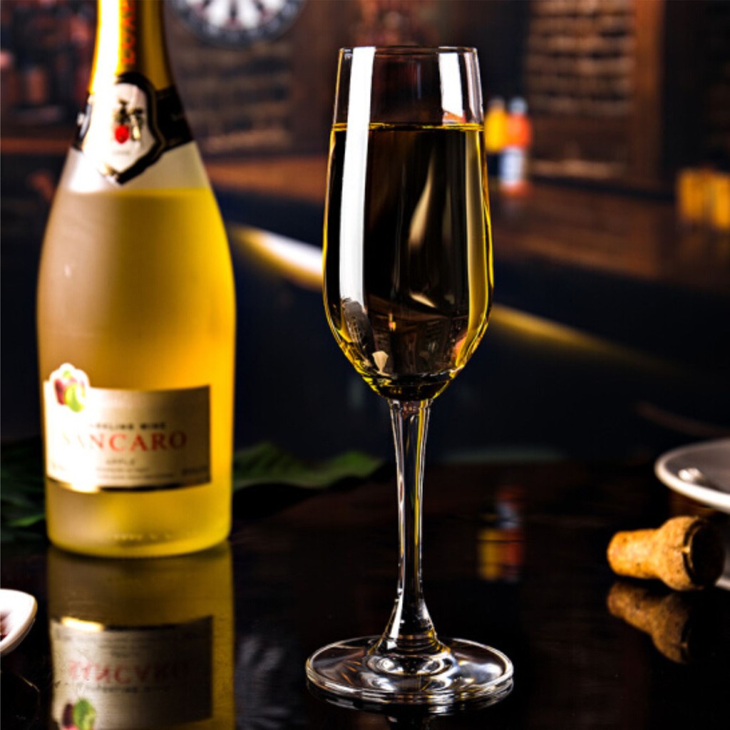 Bộ 6 Ly Thủy Tinh Champagne Flute Ocean - 1501F07 - 185ml