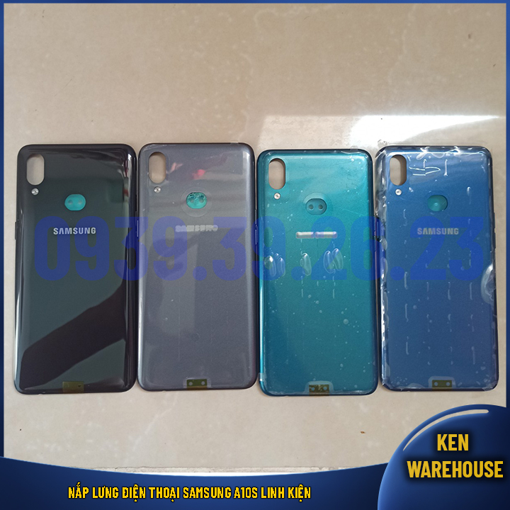 Ss a10s nắp lưng điện thoại samsung a10s linh kiện có nút nguồn và nút âm lượng - ken warehouse