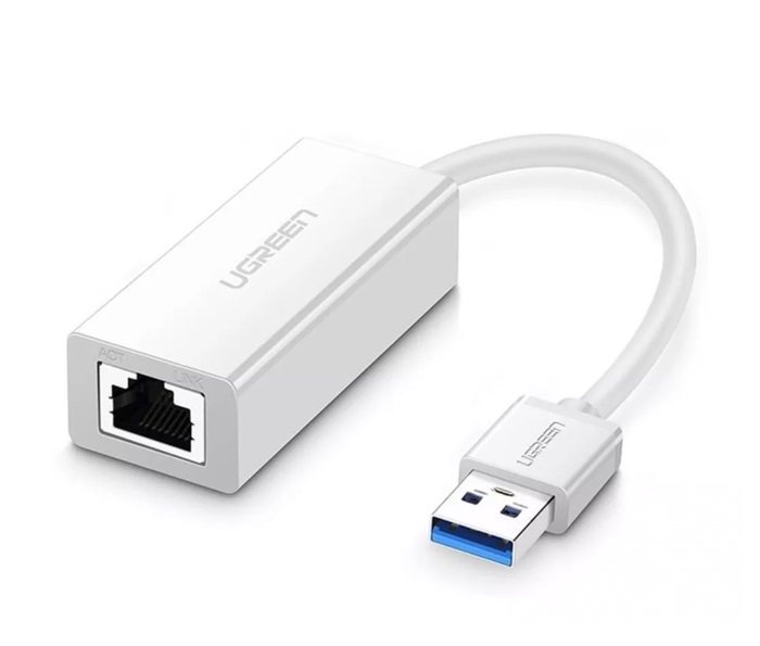 Bộ chuyển đổi usb 3.0 ra lan ugreen 20255 tốc độ 10/100/1000mbps