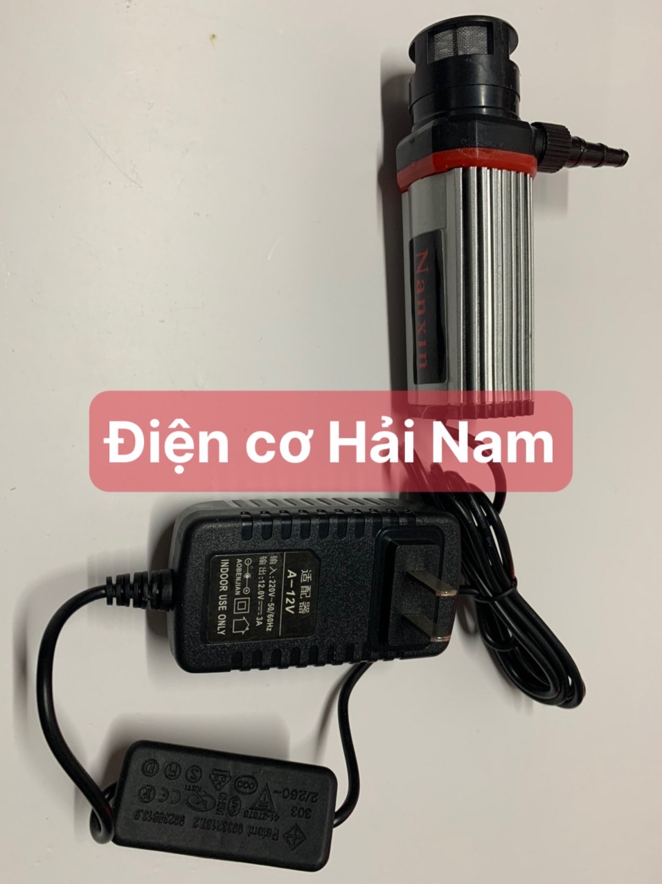 Bơm xẻ rãnh tường 12v-3a nanxin