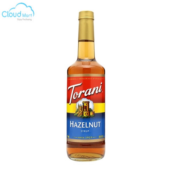 Syrup Torani Hazelnut  hạt dẻ 750ml - Nguyên liệu pha chế - Cloud Mart