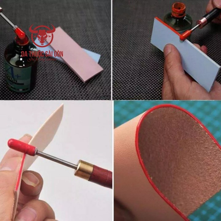 Bút lăn sơn cạnh da - Đồ nghề làm da handmade - Da Thuộc Sài Gòn