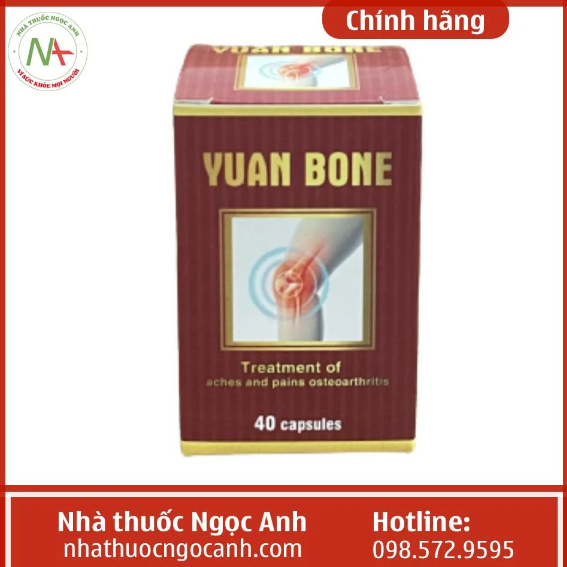 [CHÍNH HÃNG] Yuan Bone Malaysia hỗ trợ xương khớp, giảm đau nhức khớp - Nhà thuốc Ngọc Anh