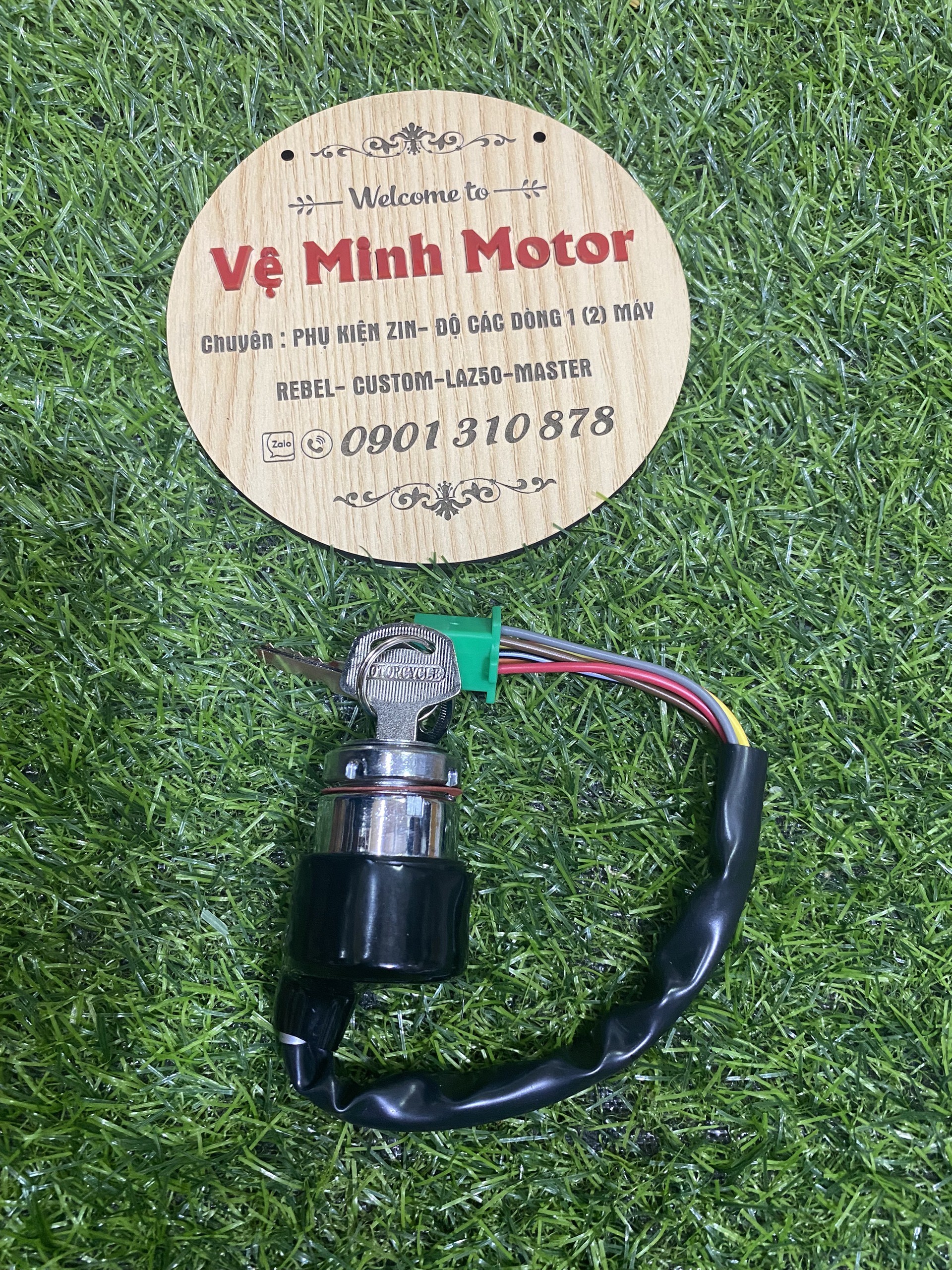 Ổ khóa xe su gn 125, khóa máy su gn 125