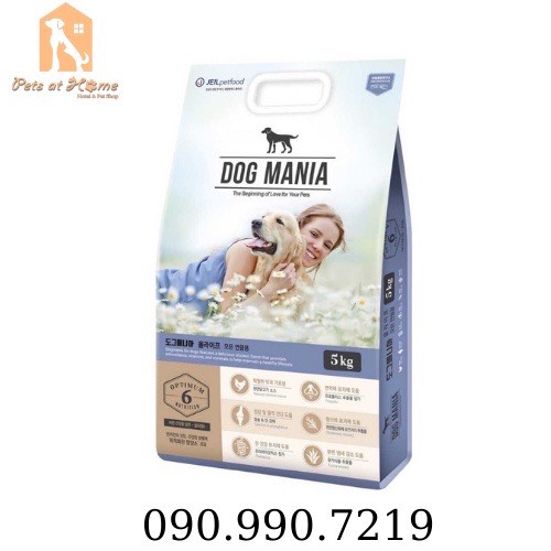 Thức ăn cho chó Dog Mania 5kg
