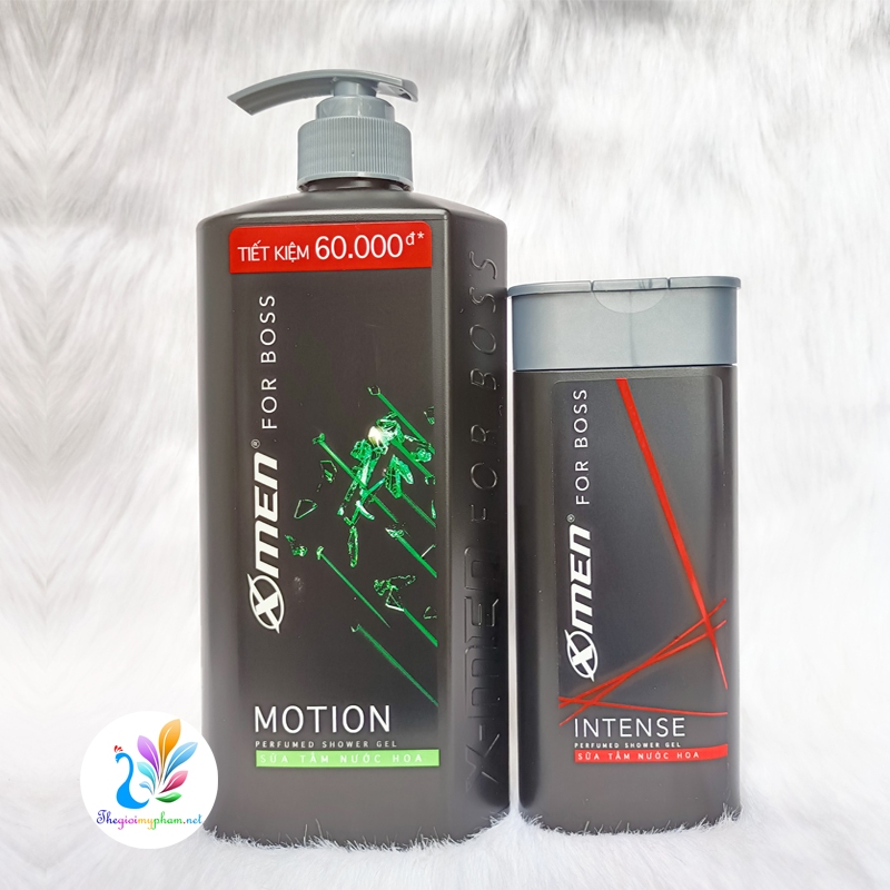 Sữa tắm xmen for boss motion 650 - tặng tắm boss 150g