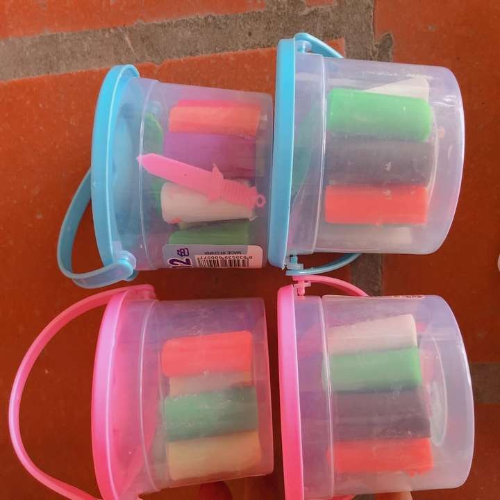 5 Xô đất nặn 12 màu