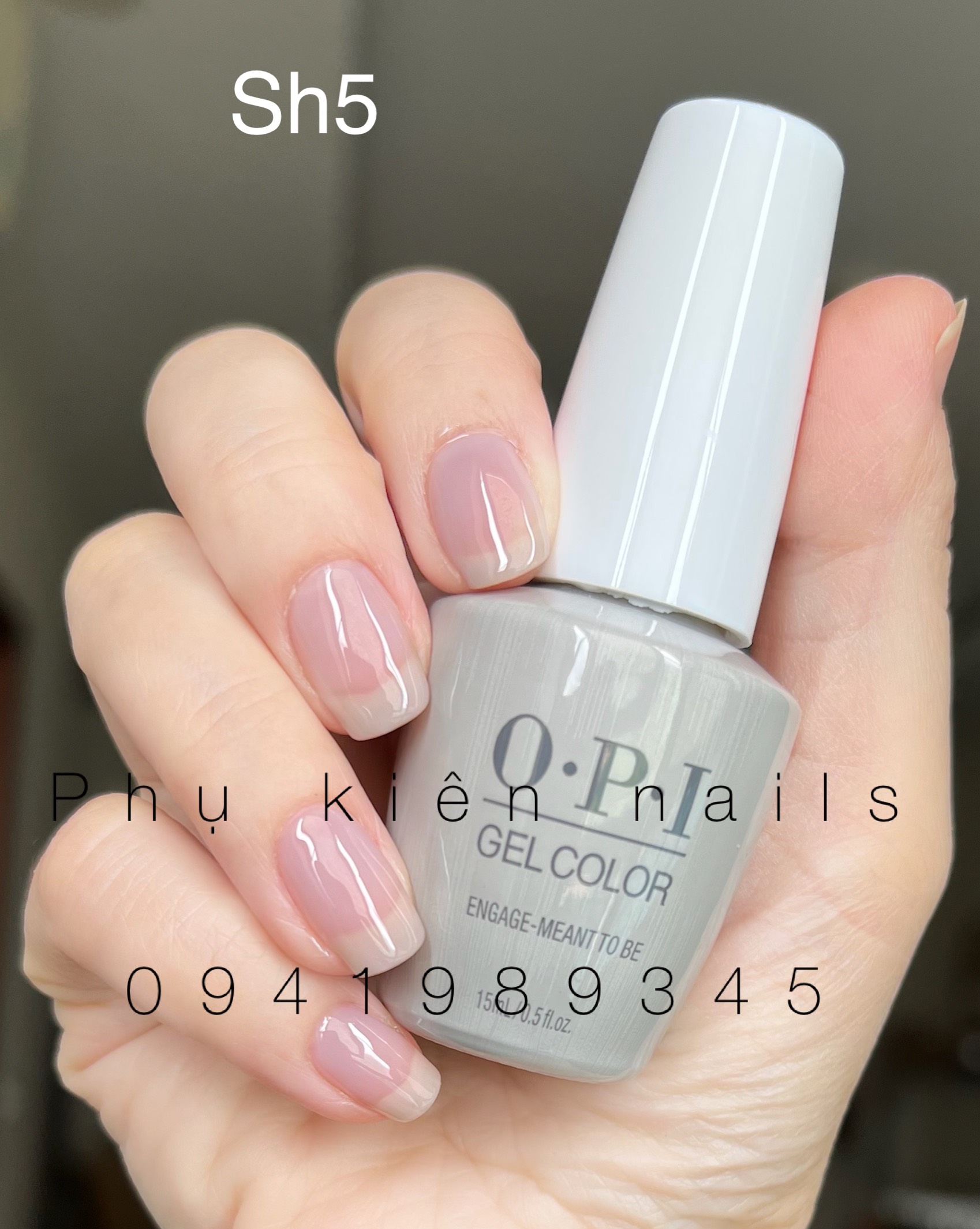 [HCM]Sale 50% Sơn Móng Tay -Sơn Gel Hơ Máy Opi (GCSH5)
