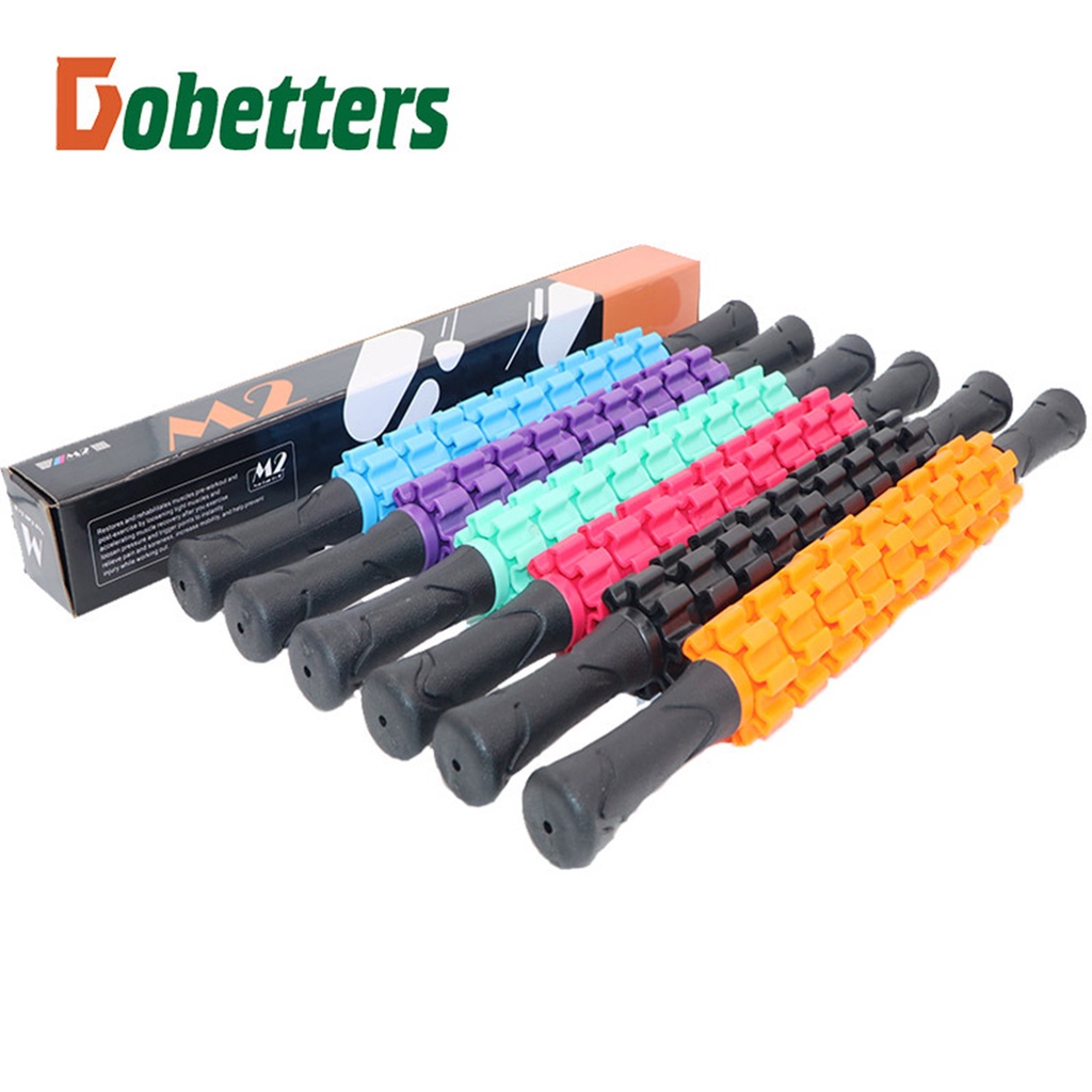 Gậy massage dãn cơ, con lăn 9 răng dãn cơ cầm tay Roller Stick