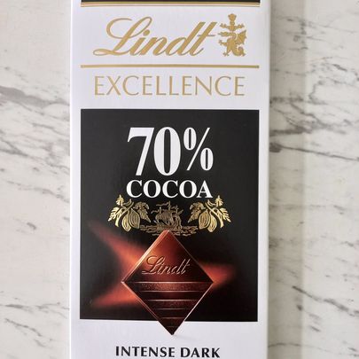 Socola đen Chocolate Lindt Excellence 70% 100gr- Expiry date:07/2025