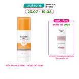 Tinh chất Eucerin chống nắng giảm thâm nám Sun Spotless Brightening SPF50+ 50ml