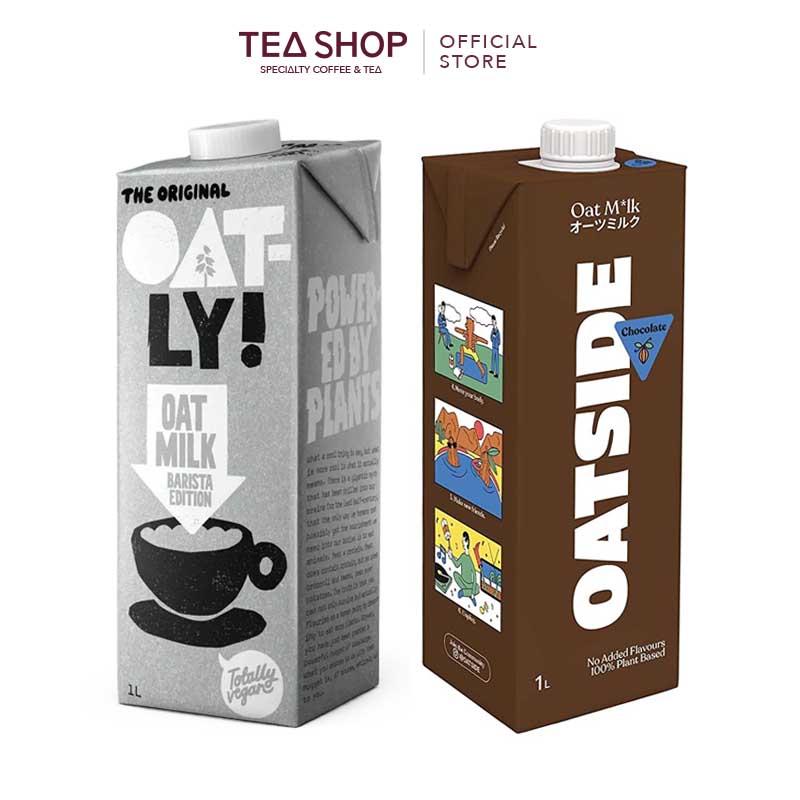Sữa yến mạch Oatly Barista Edition + OATSIDE Chocolate