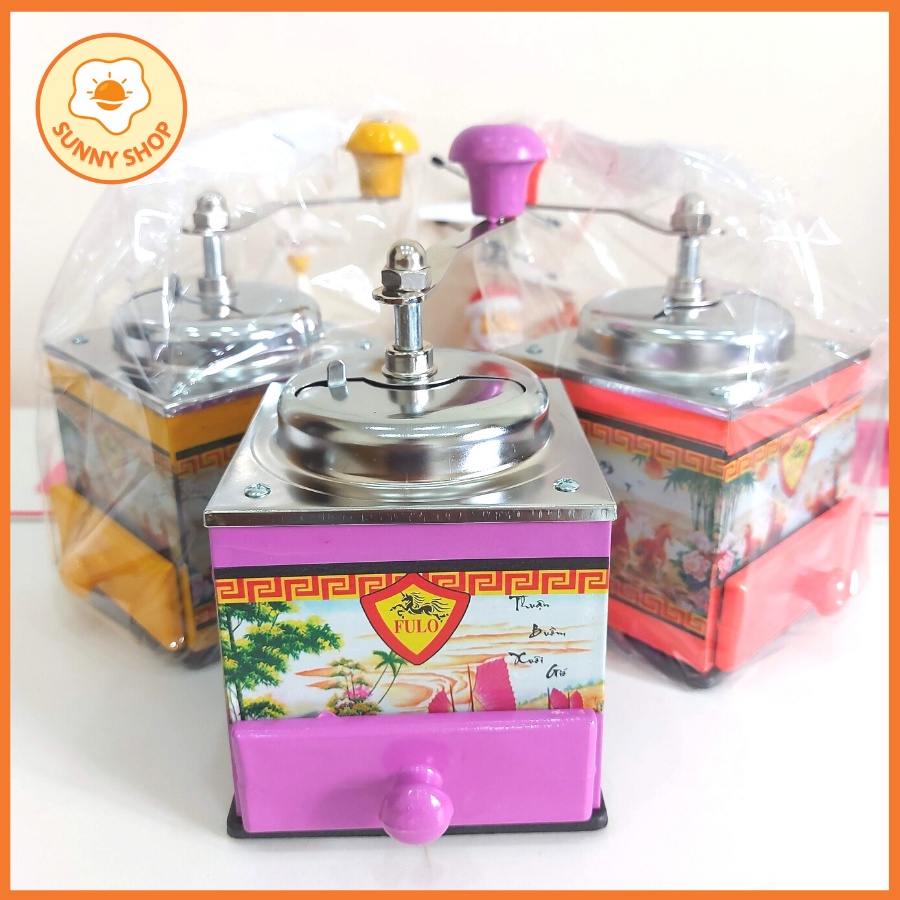 Dụng Cụ Xay Tiêu Tiện Dụng Tay Quay Inox Cao cấp loại lớn