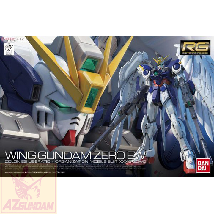 Đồ chơi lắp ráp mô hình gundam bandai anime nhật rg 17 wing gundam zero ew tỉ lệ 1/144