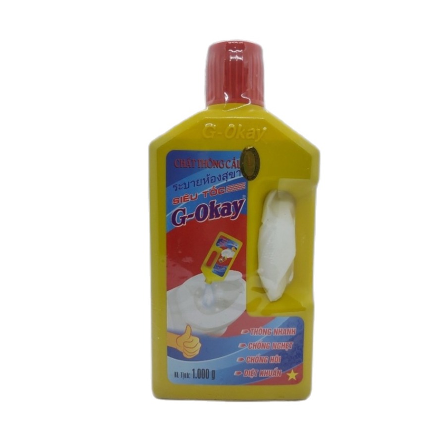 Dung dịch thông cầu siêu tốc g-okay 1000gam/650ml gia phú