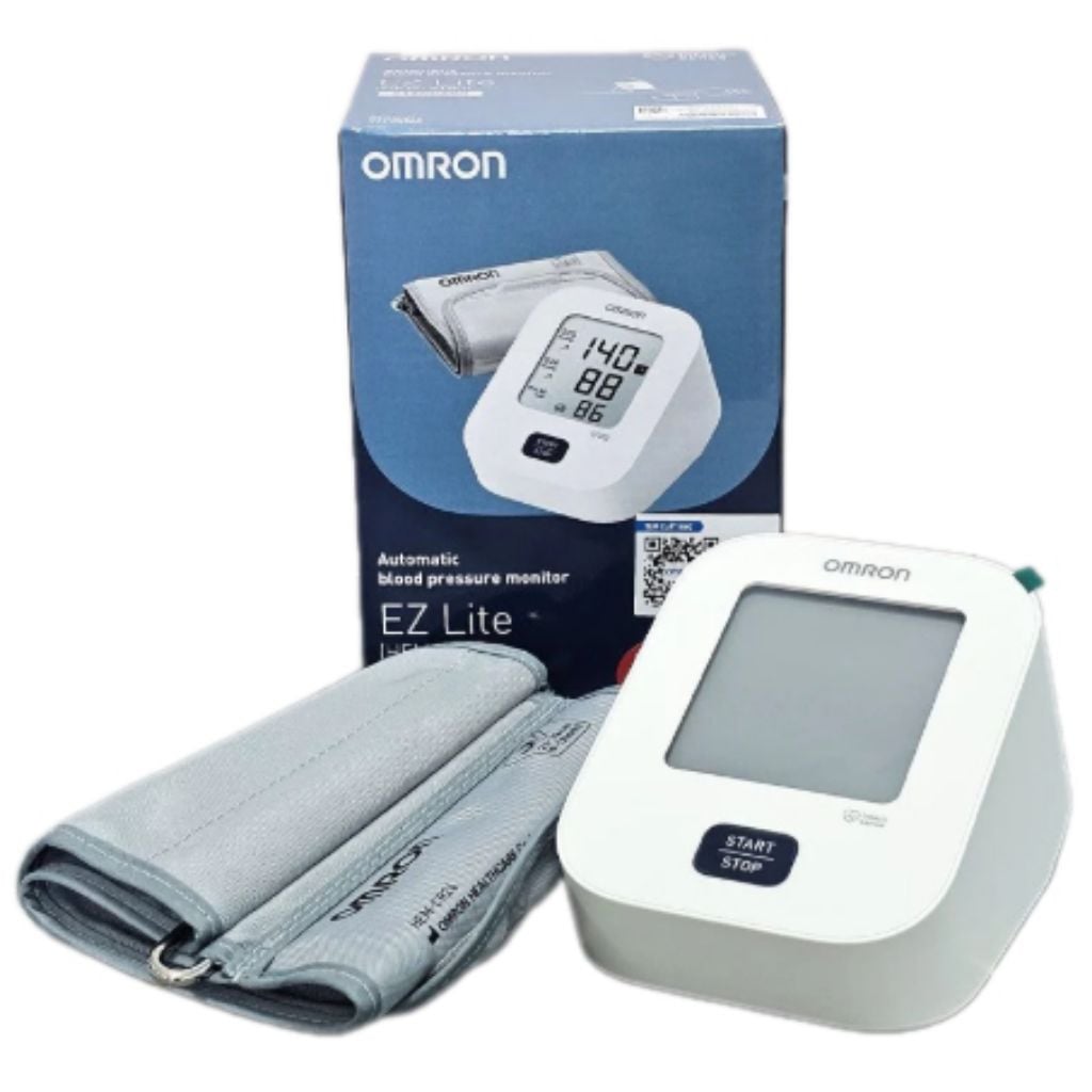 Omron Hem-7180 Ez Lite Blood Pressure Monitor (Replaces Hem-8712) with 5-Year Warranty