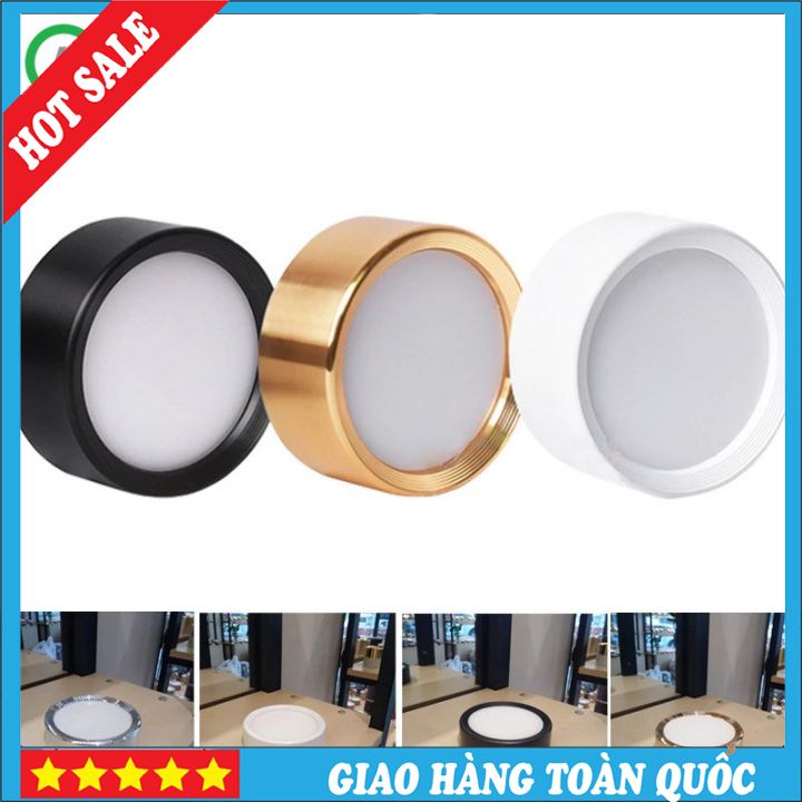 Đèn Ống Bơ Ốp Trần Nổi, Đèn LED Ốp Nổi Đơn 7W Arolight