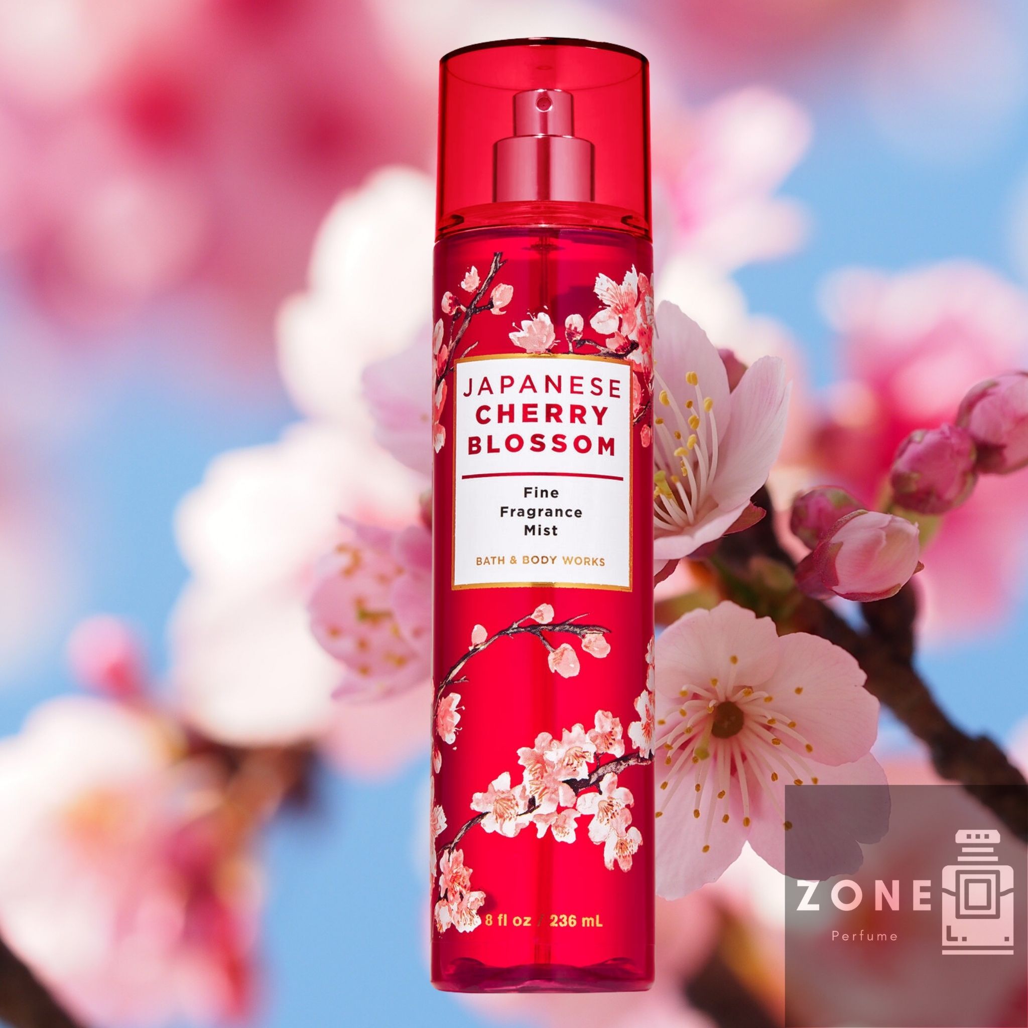 Xịt thơm toàn thân Japanese Cherry Blossom - Bath And Body Works 236ml -