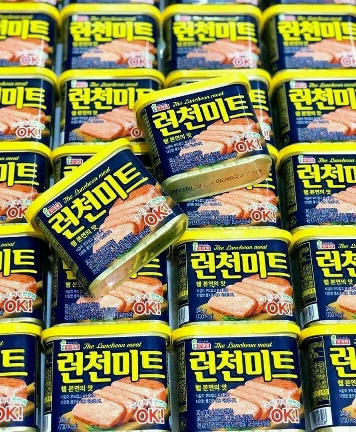 Thịt hộp DongWon Hàn Quốc nắp vàng 340g