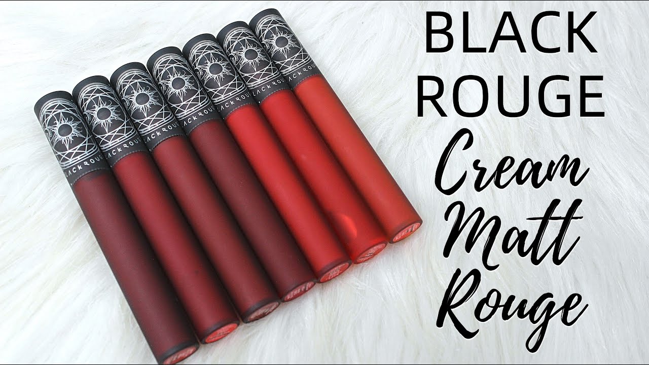 Son Kem Lì Black Rouge Creamy Matt Rouge