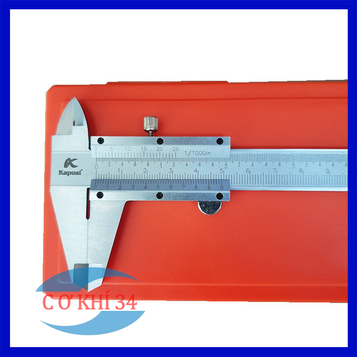 Thước cặp 150mm - thước kẹp cơ khí đo mm và inch kapusi japan