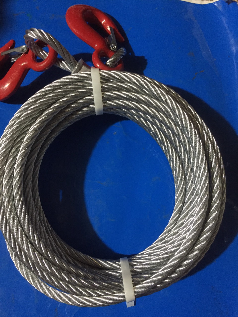 Cáp mạ phi 10x20m. dây cáo kéo xe. cáp khóa đồ
