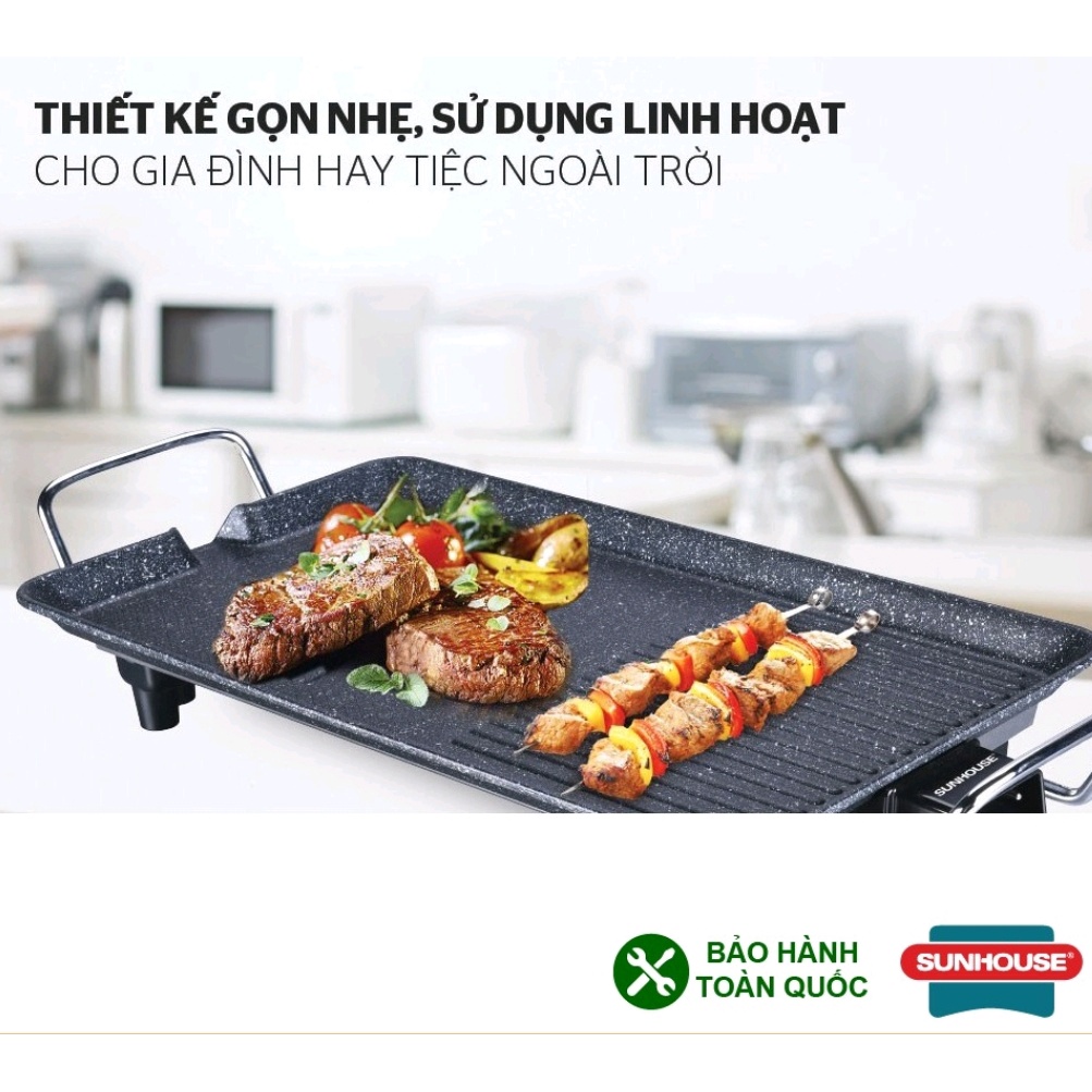 Bếp nướng điện SUNHOUSE SHD4607 Chính hãng Bảo hành 12 tháng