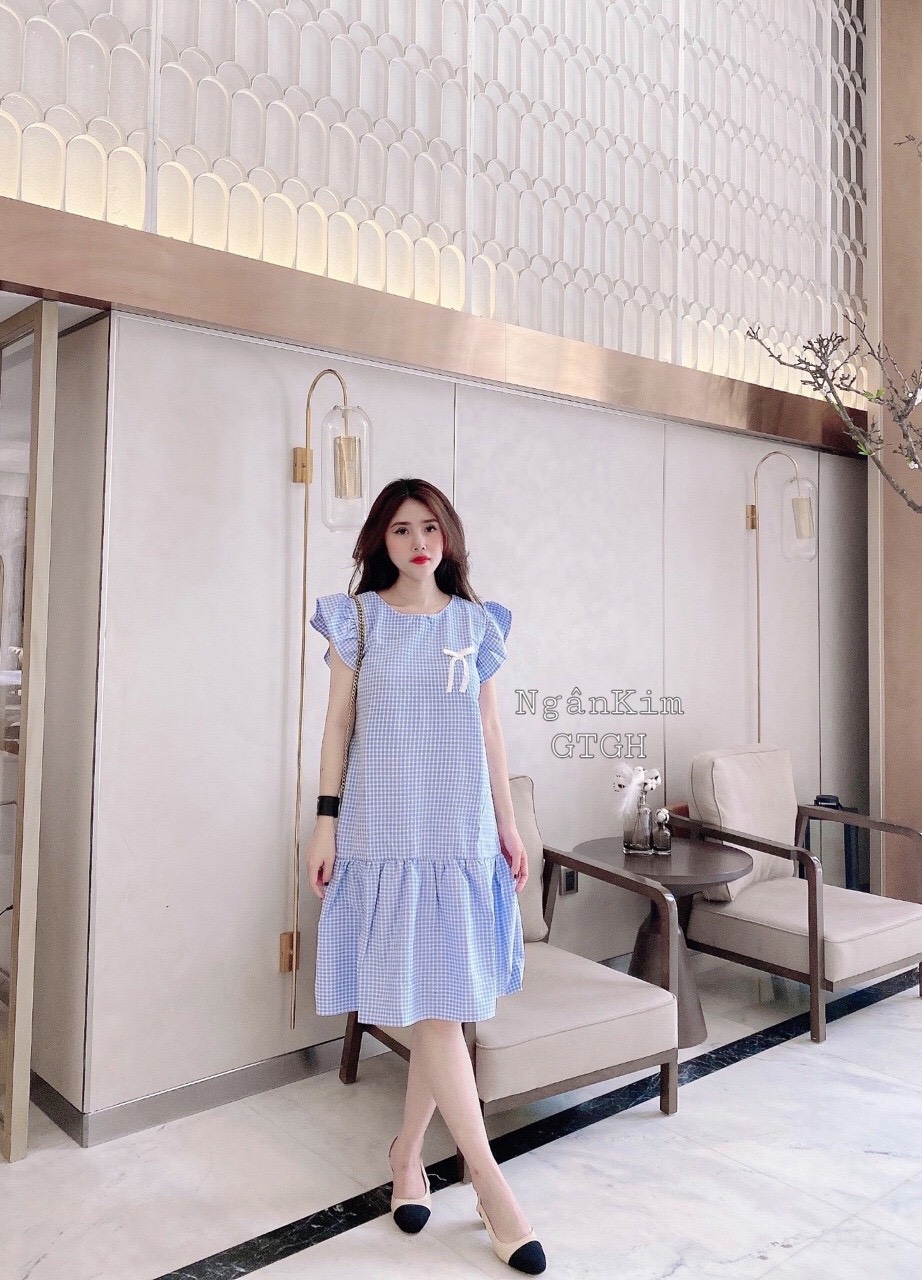 [BIGSIZE] Đầm Nữ Dáng Suông -Váy Polo Suông Tay Ngắn Dáng Rộng Phong Cách Hàn Quốc Vải Mềm Nhẹ