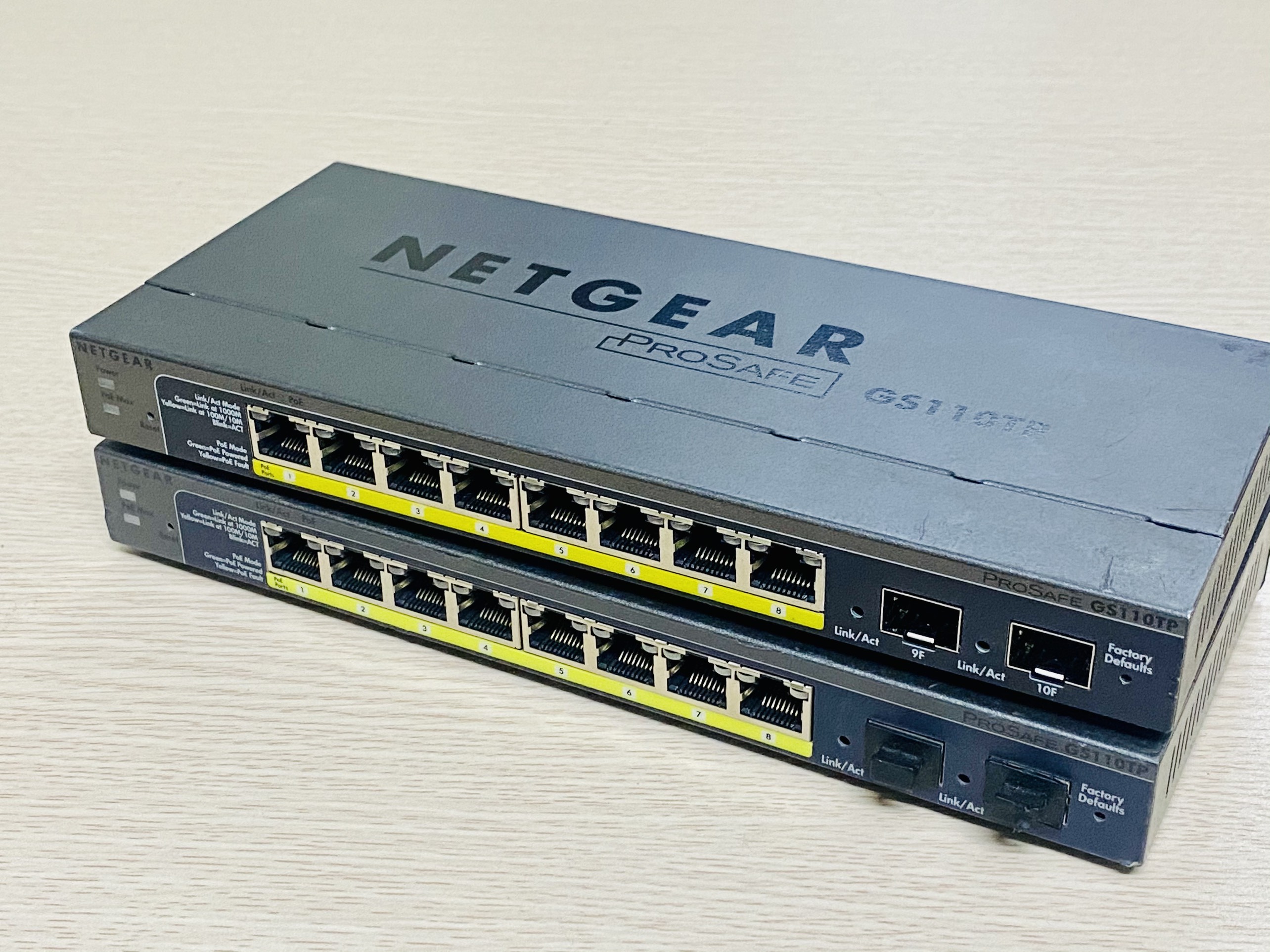 Bộ chia mạng netgear gs110tp smart switch poe 8-port 10/100/1000