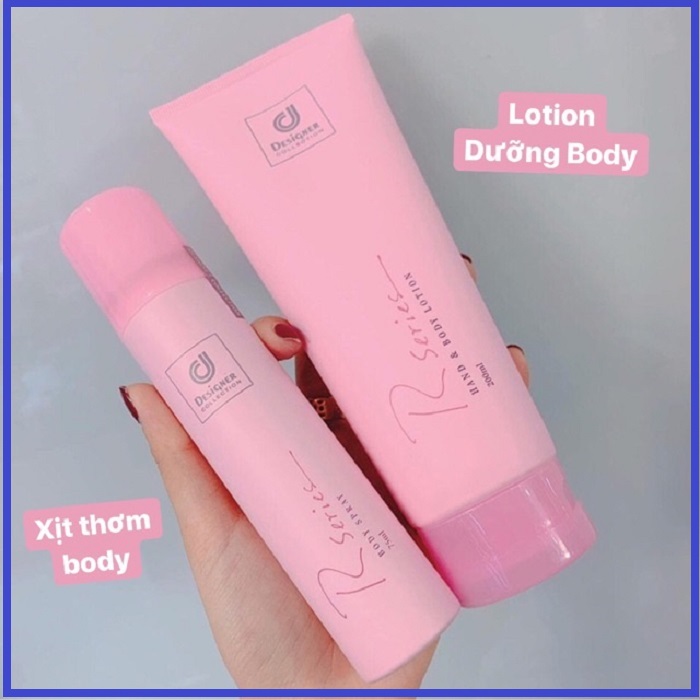 COMBO XỊT VÀ DƯỠNG BODY HƯƠNG NƯỚC HOA THAI RSERIES-  CHO DA TRẮNG MỊN HƯƠNG THƠM SUỐT CẢ NGÀY- BEAUTYFUL EVERYDAY