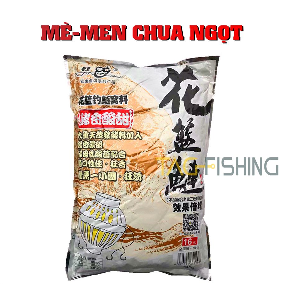 Mồi câu lão quỷ - cá mè-men chua ngọt