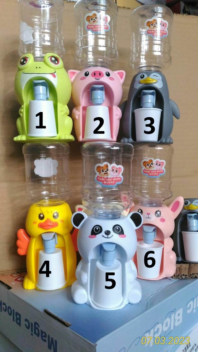 Bình nước cho bé-Bình Tập Uống Nước đồ chơi Mini 200ml -Đựng Nước Uống ,Chất liệu ABS an toàn
