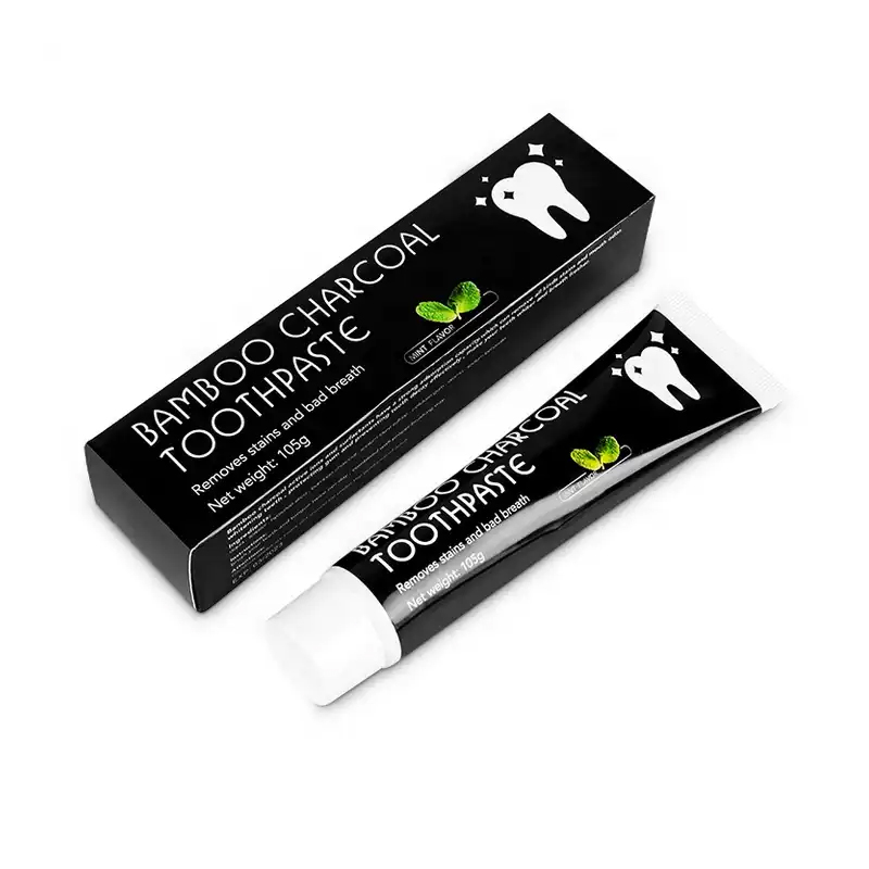 Kem đánh răng than tre BAMBOO 105g, Kem đánh răng làm trắng SMILEKIT than tre cao cấp, kem đánh răng