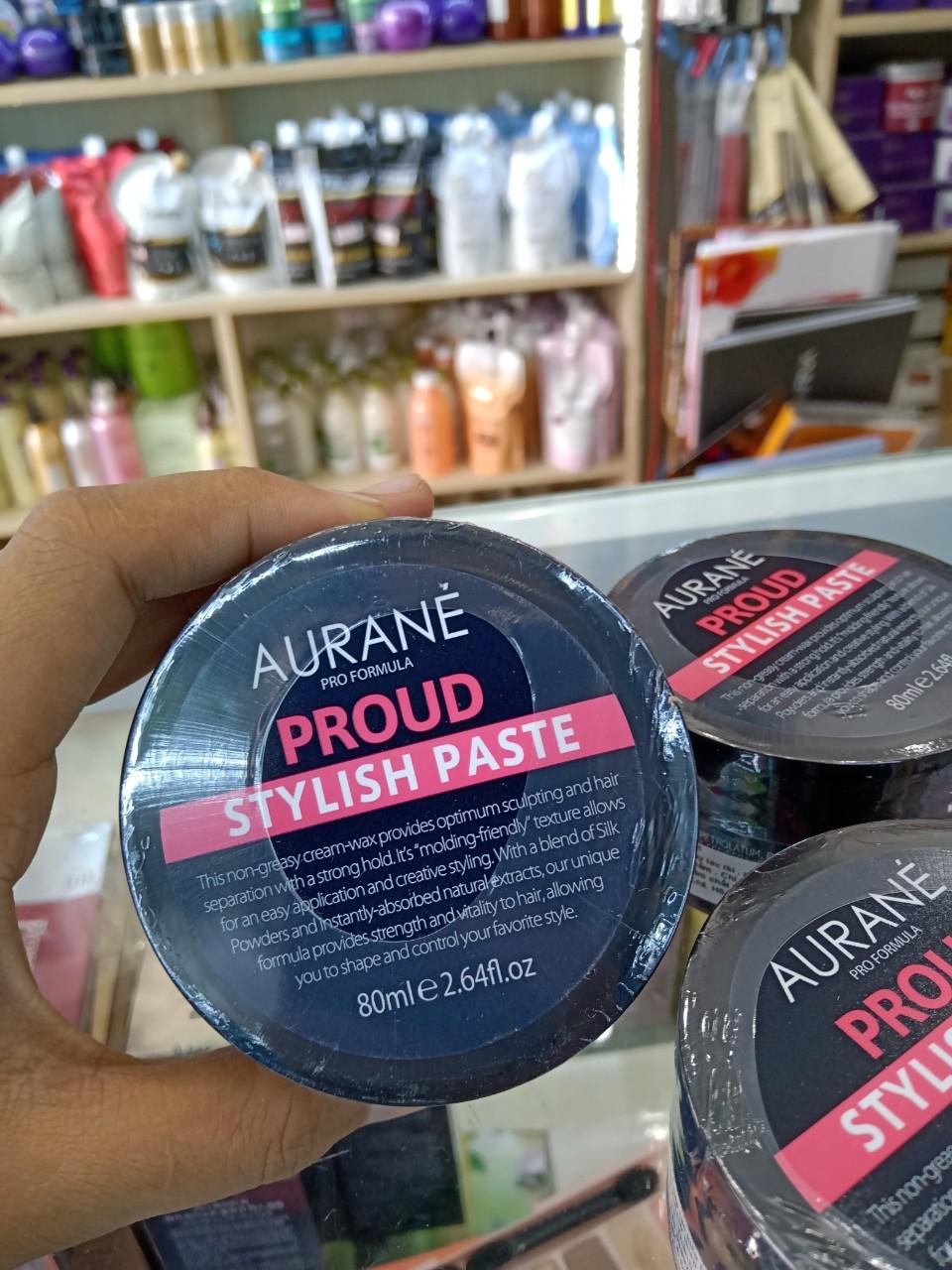 Sáp vuốt tóc aurané tạo kiểu mềm 80ml.