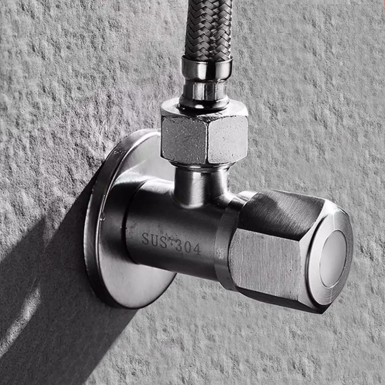 [HCM]Van giảm áp suất van chia nước 1 ngả inox hình chữ T - Van thu đầu dây cấp