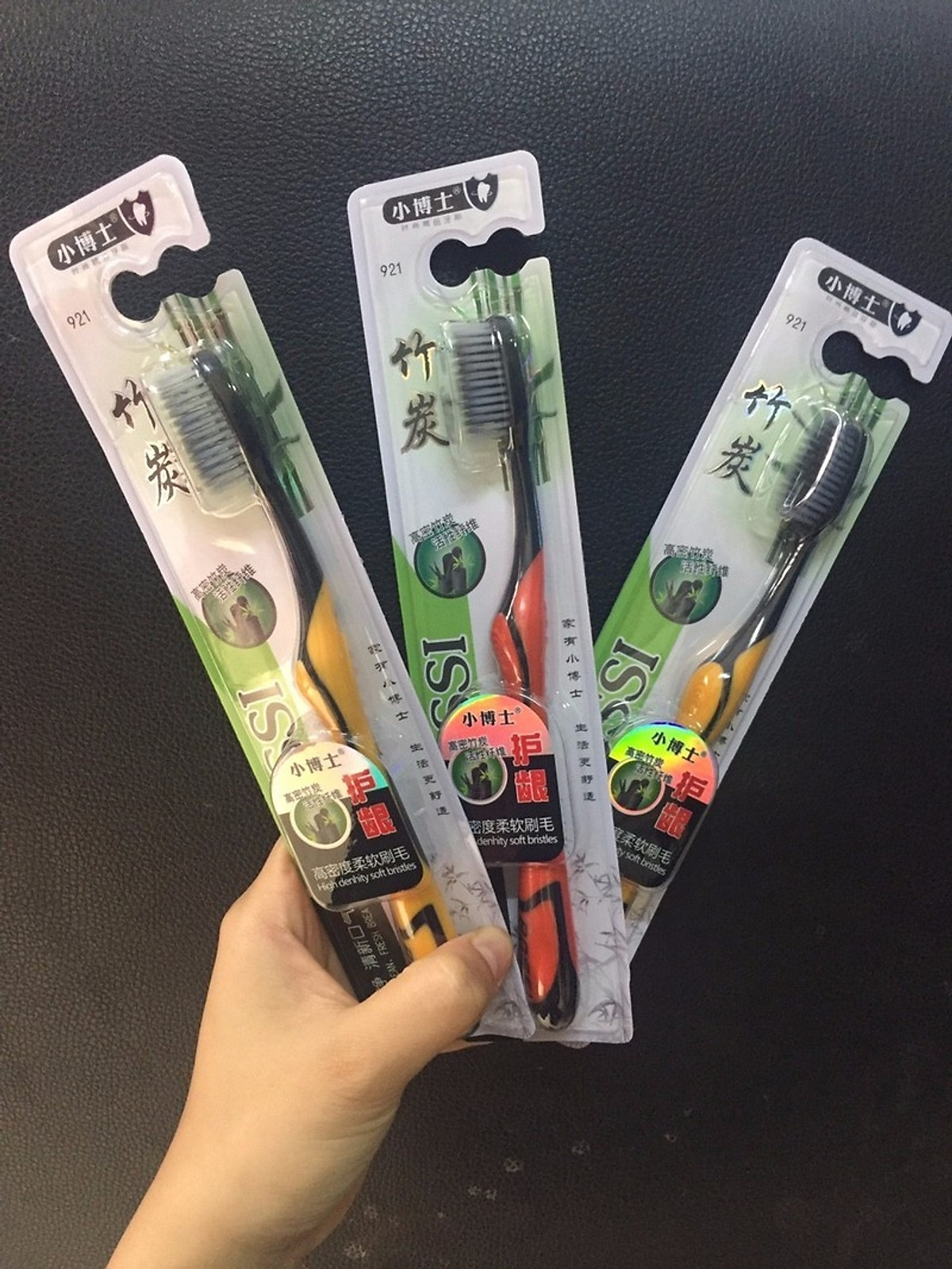 Bàn chải than hoạt tính hq set 30 chiếc
